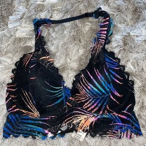 NWT PINK lace bralette